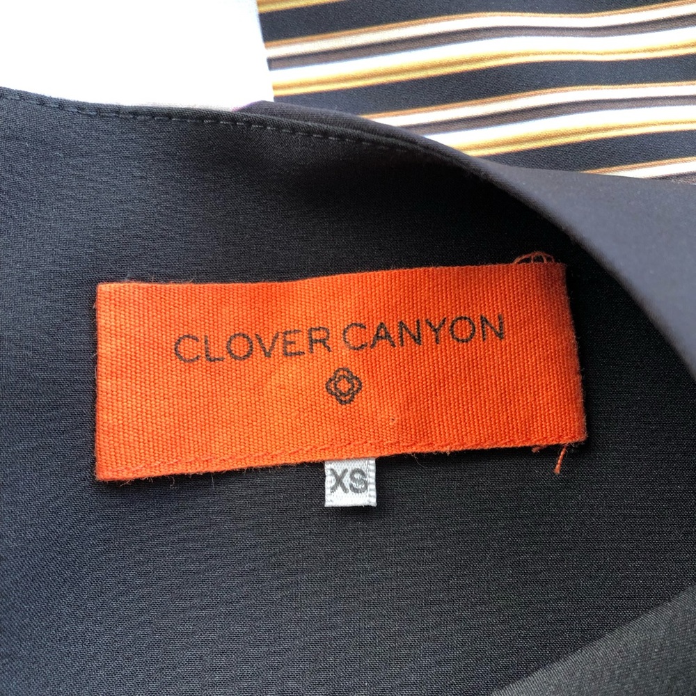 Clover Canyon Ancient Parallels Mini Dress Side Openning Size XS Women's - Picture 9 of 9